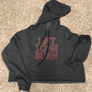 PureBarre size Large Grey Ombré Lift Tone Burn